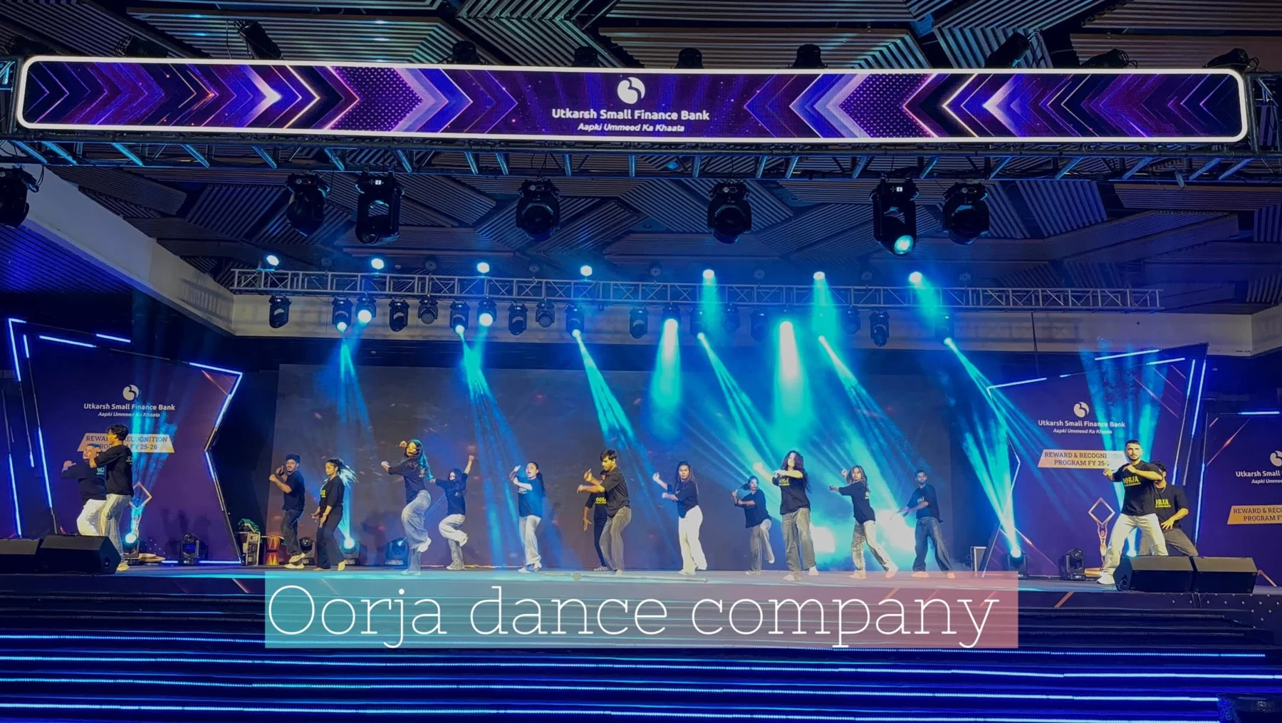 A stage in full colour