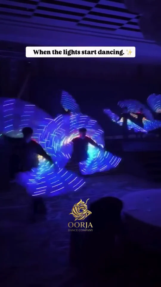 When the wings light up